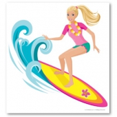 Barbie Surfing